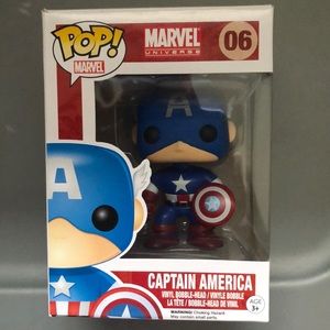 Captain America Funko Pop Vinyl Figure